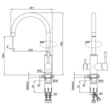 Смеситель Iddis Kitchen KF10STJi05