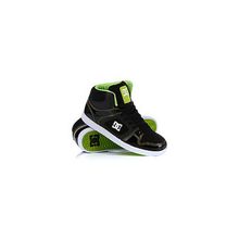 Высокие кеды DC Union Hi Black Soft Lime