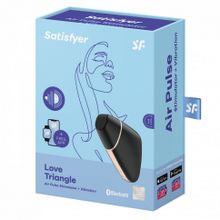 Черный вакуум-волновой вибростимулятор Satisfyer Love Triangle (213941)