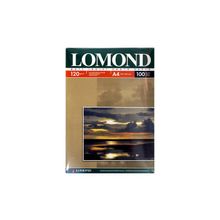 Lomond 0102003 Односторонняя матовая фотобумага для струйной печати, A4, 120 г м2, 100 листов.
