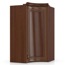 Любимый Дом Кухня Кантри Орех Шкаф высокий угловой гнутый фасад 60 см., универсальная дверь ID - 287598