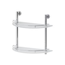 Nostalgy Полка двойная 40см, полукруглая, FBS NOS 081