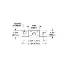 Blue Sea Плавкий предохранитель Blue Sea ANL 5131 32 В 250 А