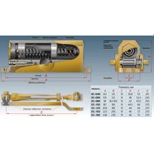 Дверной доводчик NOTEDO DC-060