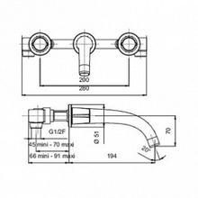 Смеситель Jacob Delafon Elevation E18872-CP для раковины