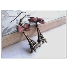 Серьги - башенки