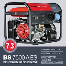 FUBAG Электростанция бензиновая BS 7500 A ES
