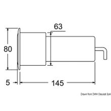 Osculati Faro subacqueo a LED 10W, 13.270.10