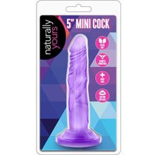 Blush Novelties Фиолетовый фаллоимитатор 5 Inch Mini Cock - 14,6 см.