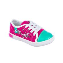 Indigo Kids для девочки на шнурках фуксия