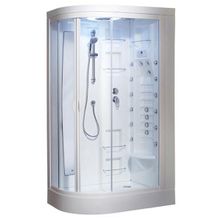 Душевая кабина Aquanet Hawaii (R) с баней, прозрачное стекло