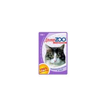 Доктор Зоо 100г консервы для кошек с лососем