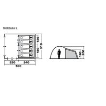 Trek Planet Палатка Trek Planet Montana 5 (70242)