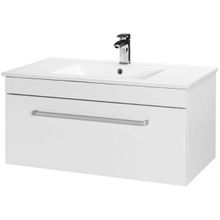 Dreja Тумба с раковиной Aston S 90 белая