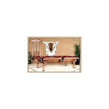 Эксклюзивный бильярдный стол для пула "Pantero Leo" 9 ф (вишня)