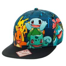 Bioworld Бейсболка детская Pokemon Charmander and Friends Snapback