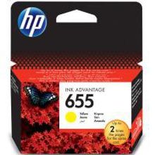 HP 655, CZ112AE картридж жёлтый