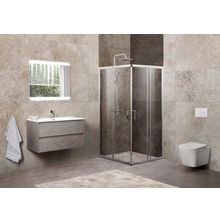 Душевой уголок BELBAGNO UNIQUE-A-2 UNIQUE-A-2-75 90-C-Cr