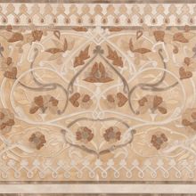 Декор (напольный) Plaza Silk Lateral Beige 450х450