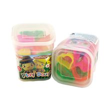 Smile Kids Тесто для лепки Smile Kids Лето, 175гр, 5 цветов(неон), 4 формочки, в блистере, артикул SK-D175NE MG (унисекс)