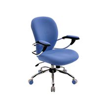 Бюрократ (BURO) Кресло офисное CH-661AXSN ткань синяя V398-86