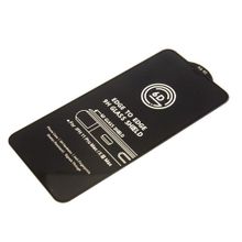 Защитное стекло 9H Black для iPhone Xs Max черное т у