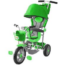 R-toys Л001 3-х колесный велосипед Galaxy Лучик с капюшоном - зеленый