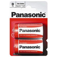 Батарейка Panasonic Zinc Carbon R20RZ 2BP R20 BL2