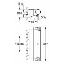 Термостат Grohe Grohtherm 2000 New 34469001 для душа