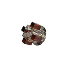 Elvan C1037Y-CH GLASS точечный встаиваемый светильник