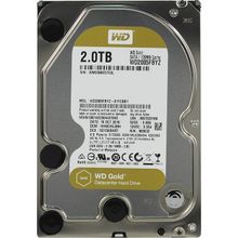 Жёсткий диск  HDD 2 Tb SATA 6Gb s Western Digital Gold  WD2005FBYZ    3.5"  7200rpm  128Mb
