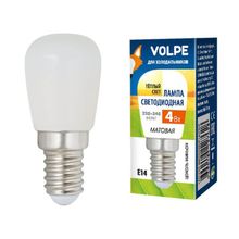 Volpe Лампа светодиодная Volpe E14 4W 3000K матовая LED-Y25-4W 3000K E14 FR Z UL-00006501 ID - 235302