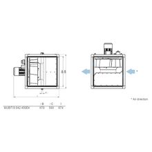 Systemair MUB T-S 042 450E4