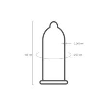 VIZIT Презервативы с точечками VIVA Dotted - 3 шт.