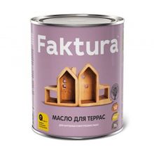 FAKTURA масло для террас с натур.воском 0,7 л