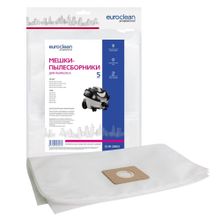EUR-288 5 Мешки-пылесборники Euroclean синтетические для пылесоса, 5 шт