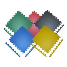 Цветной мягкий пол повышенной жёсткости