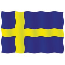 Maritim Флаг Швеции гостевой из перлона шерсти 20 x 30 см 20030-33105