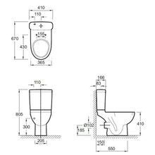 Сливной бачок Jacob Delafon Odeon Up E4740-00