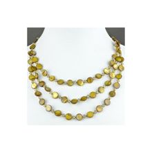 Бусики-Колечки Колье Перламутр, хрусталь "Рондо" арт.П3720