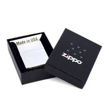 Зажигалка серебристая глянцевая Zippo с покрытием High Polish Chrome