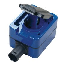 CTEK Розетка берегового питания одинарная CTEK 56-422 IP 44 синяя