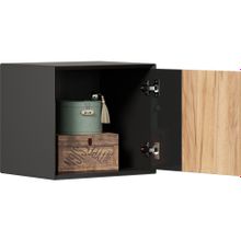 Алмаз. Любимый дом Неаполь Антресоль (Черный Дуб Золотой)