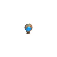 Физический глобус Земли диаметром 320 мм, на деревянной подставке