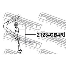 Тяга Стабилизатора | Зад Прав Лев | Febest арт. 2123CB4R