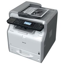 МФУ лазерное монохромное Ricoh Aficio SP 3610SF, A4, 30стр мин, 512Мб, USB, LAN, WiFi, Белый Черный 407306