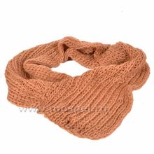 Sabellino Шарф хомут женский бежевый 104