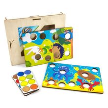 Мозаика WOODLANDTOYS На земле и под водой