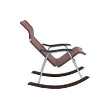Мебель Импэкс Кресло-качалка складная "Белтех", к з коричневый