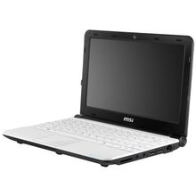 MSI Wind U180 (Atom N2600 1600 Mhz 10.1" 1024x600 1024Mb 320Gb DVD нет Wi-Fi Win 7 Starter)